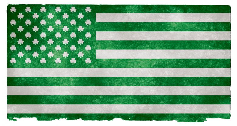 Free stock image of Irish American Grunge Flag created by Nicolas Raymond