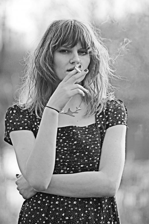 Free stock image of Smoke girl created by Helen Polansky
