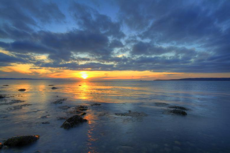 Free stock image of  Atlantic Sunset created by Geoffrey Whiteway