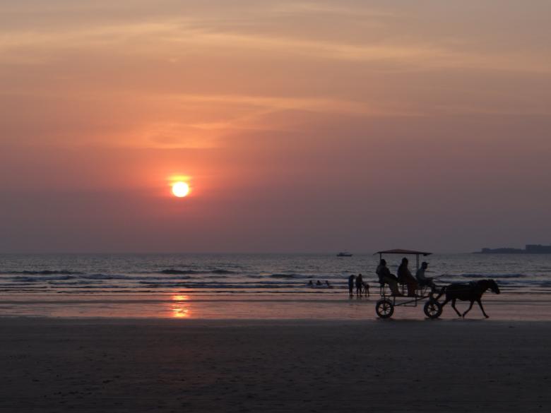 Free stock image of Sunset Joy created by Rajendra Rajput
