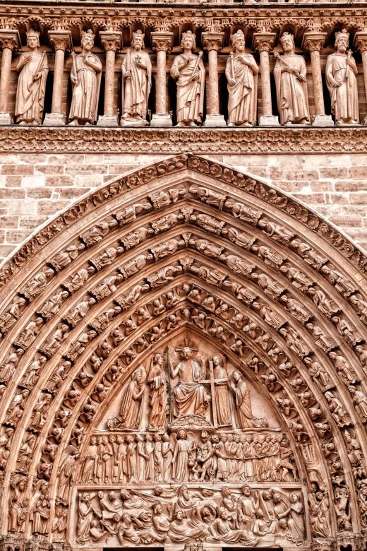 Free stock image of Notre Dame Mural - HDR created by Nicolas Raymond