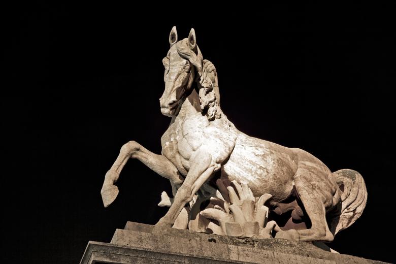 Free stock image of Stone Horse Statue created by Nicolas Raymond