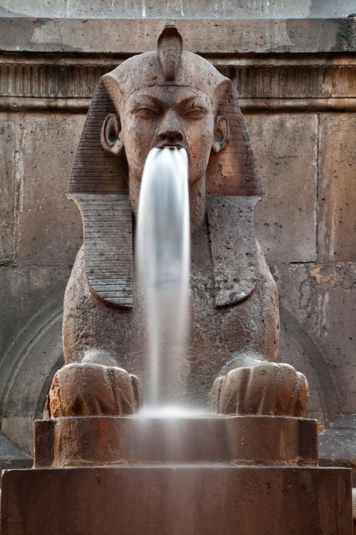 Free stock image of Fountain Sphinx created by Nicolas Raymond