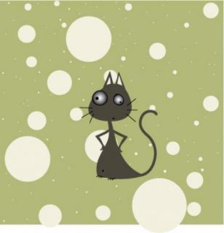 Free stock image of Funny Cat Illustration created by Stéphanie Ghesquier