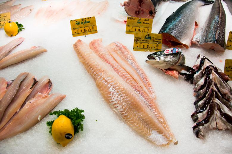 Free stock image of Seafood on ice created by Luka