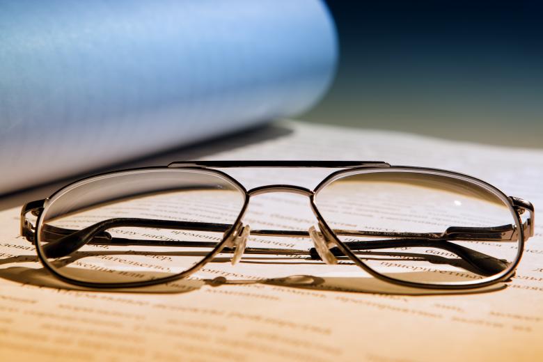 Free stock image of papers and glasses created by 2happy