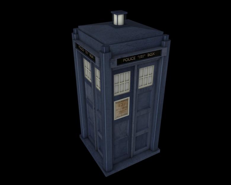 Free stock image of Police Box created by Twilight Sparkle