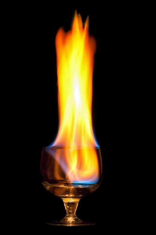 Free stock image of Flaming drink created by 2happy