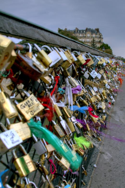 Free stock image of Love locks created by Geoffrey Whiteway