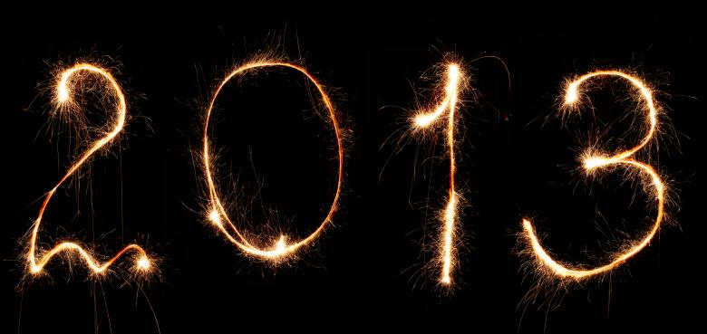 Free stock image of New Year 2013 created by 2happy