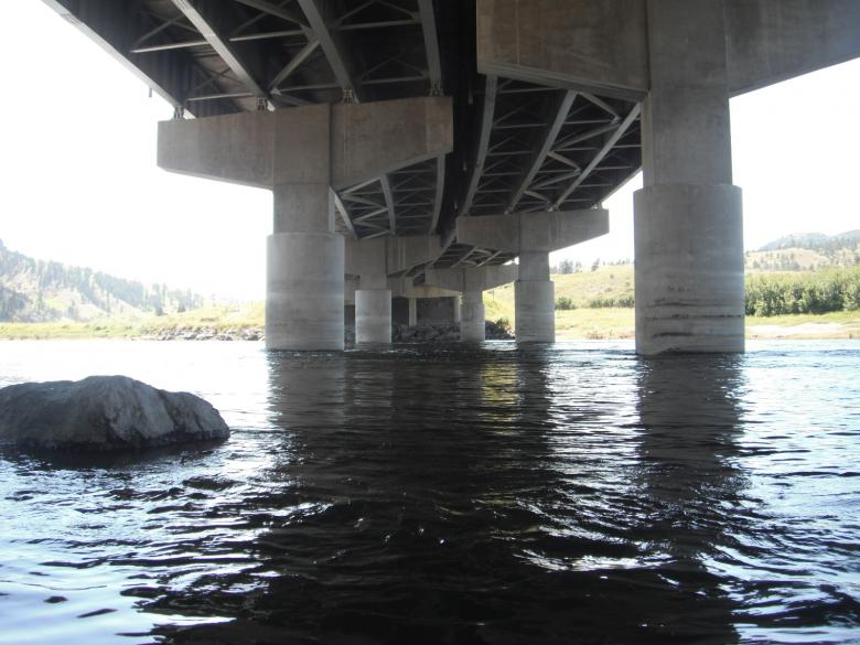 Free stock image of Bridge pillars created by Clifford M. Kinsman