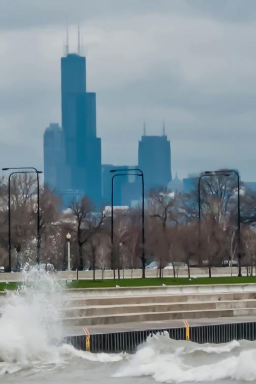 Free stock image of Chicago skyline created by agphotostock.com