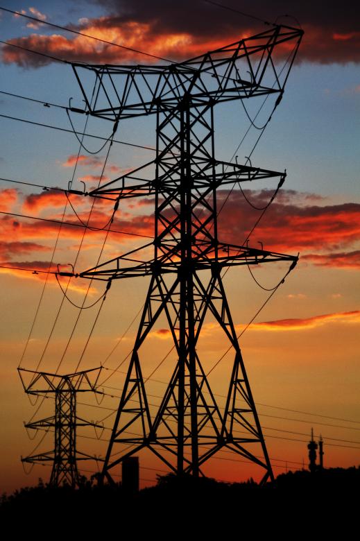 Free stock image of Industrial sunset created by Gina145