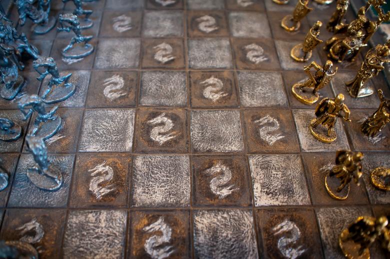 Free stock image of Medieval chess board created by agphotostock.com