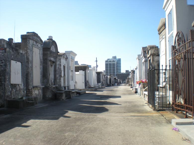 Free stock image of New Orleans Cemetery created by John C. Thomas