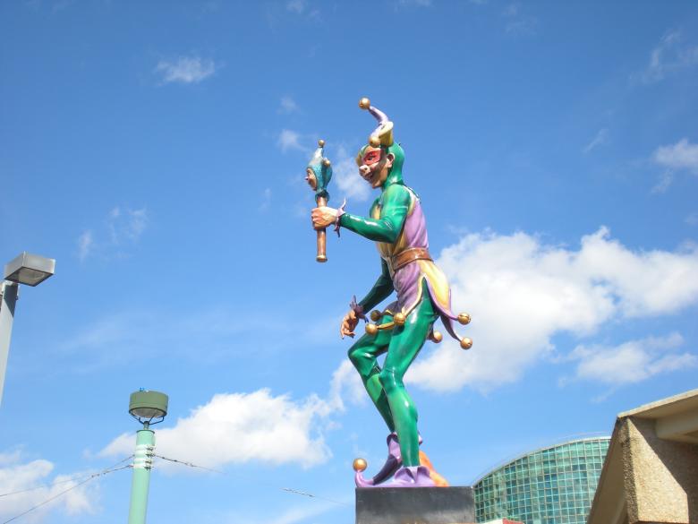 Free stock image of Mardi Gras Jester created by John C. Thomas