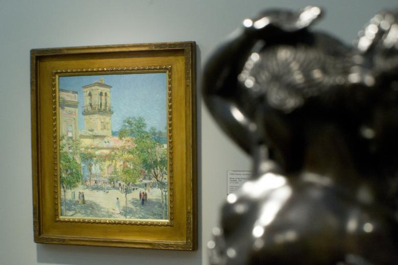 Free stock image of Painting and bust created by jeff bock