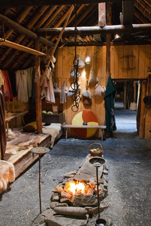 Free stock image of Viking longhouse created by Geoffrey Whiteway