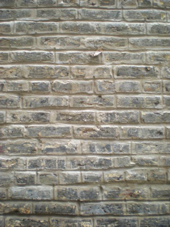 Free stock image of Tuckpointed Vertical Light Brick Wall created by John C. Thomas