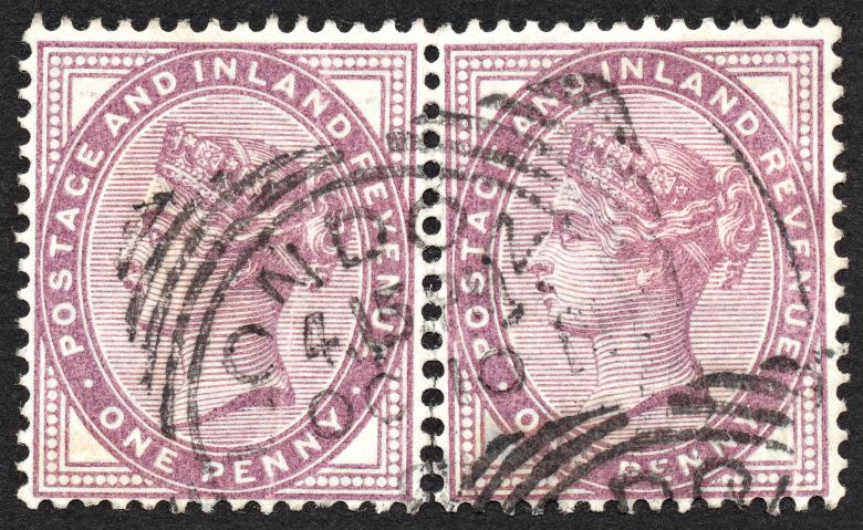 Free stock image of Double Violet Queen Victoria Stamps created by Nicolas Raymond