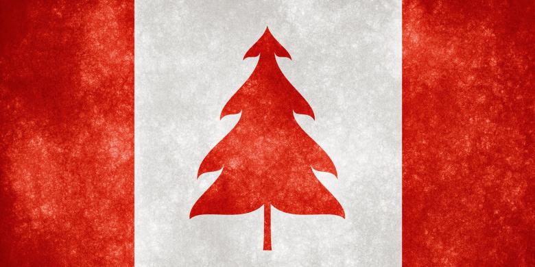 Free stock image of Canada Grunge Flag - Christmas Tree created by Nicolas Raymond