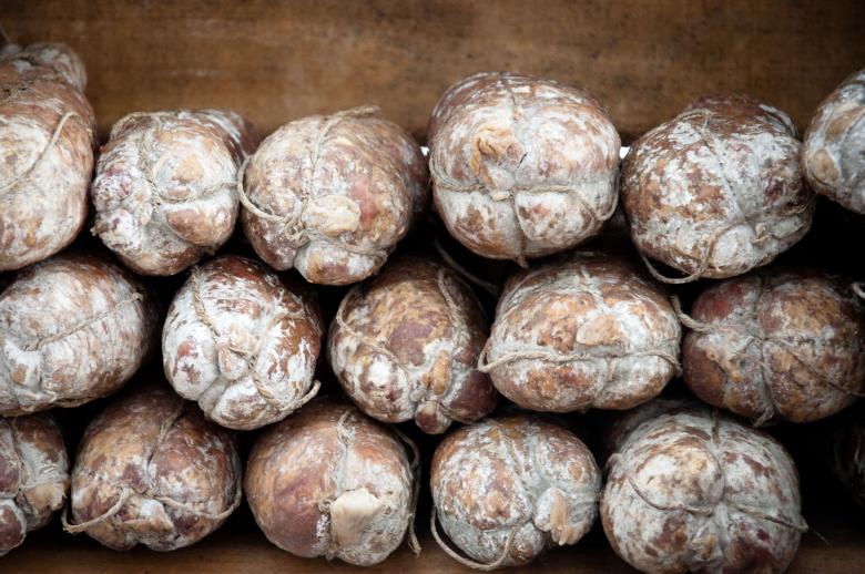 Free stock image of Dried sausage created by Luka