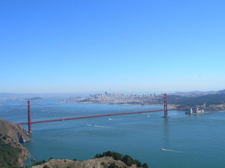 Free stock image of Golden Gate Bridge created by John C. Thomas