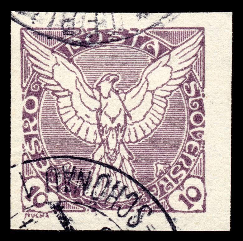 Free stock image of Violet Falcon Stamp created by Nicolas Raymond