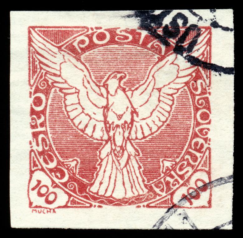 Free stock image of Red Falcon Stamp created by Nicolas Raymond