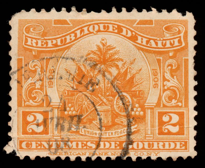 Free stock image of Orange State Arms Stamp created by Nicolas Raymond