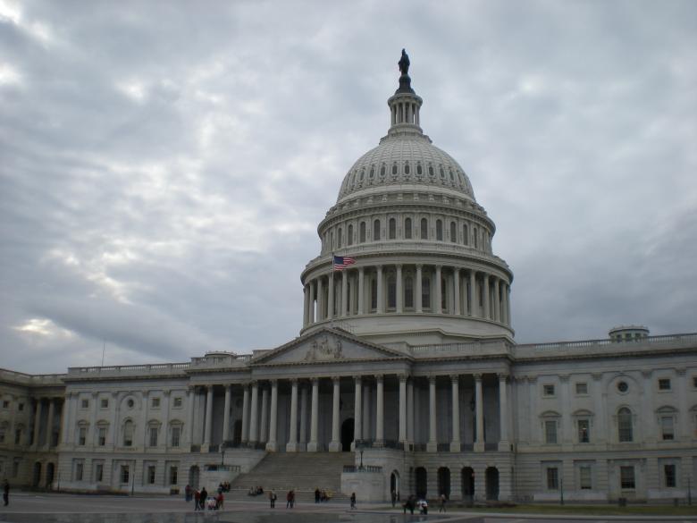 Free stock image of U.S. Capitol created by John C. Thomas