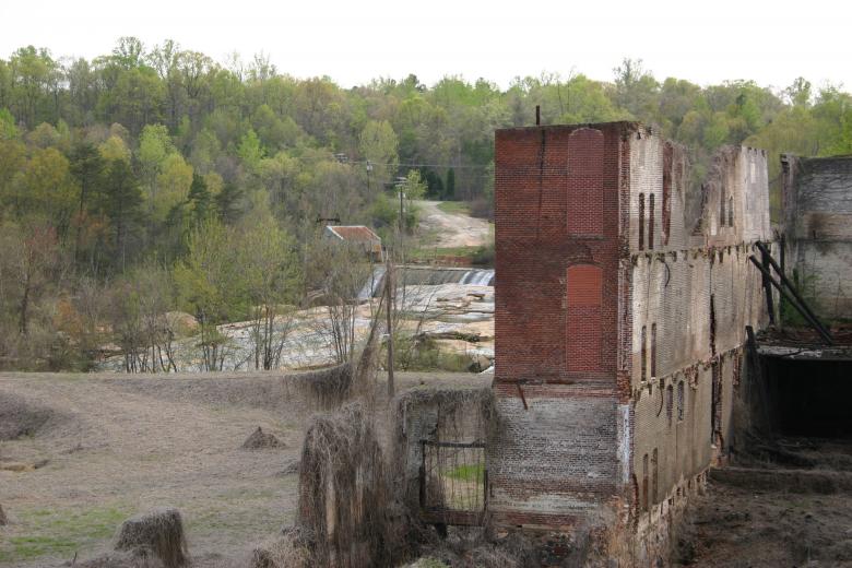 Free stock image of Modern ruins over looking a river created by Clifford M. Kinsman