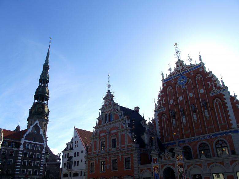 Free stock image of Town Hall square of Riga created by Janis Urtans