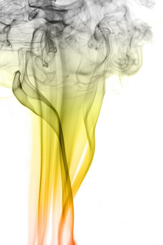 Free stock image of yellow smoke created by 2happy