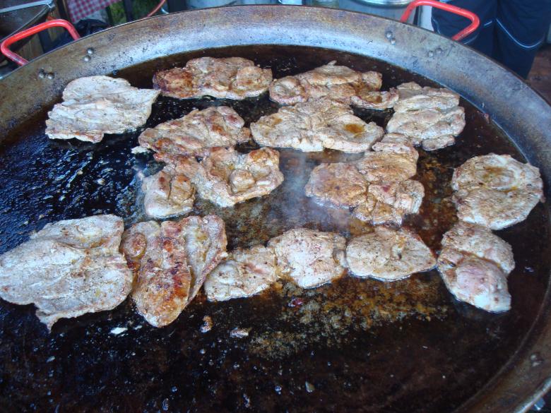 Free stock image of Cooking lots of meat created by Boris Kyurkchiev