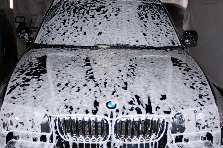 Free stock image of car in a carwash created by 2happy