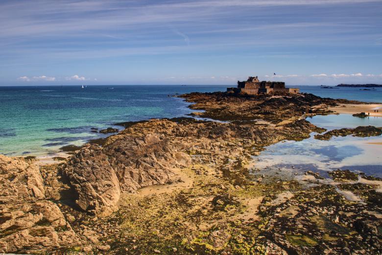 Free stock image of Saint Malo Fort created by Geoffrey Whiteway