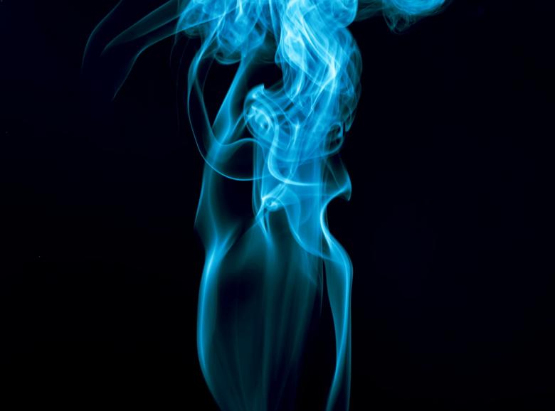 Free stock image of Beautiful Blue Smoke created by 2happy