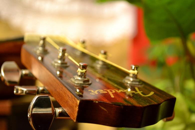 Free stock image of Acoustic guitar tuning pegs created by Janis Urtans