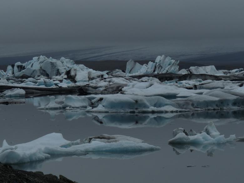Free stock image of Glacier lake created by Melissa Bjarnadottir