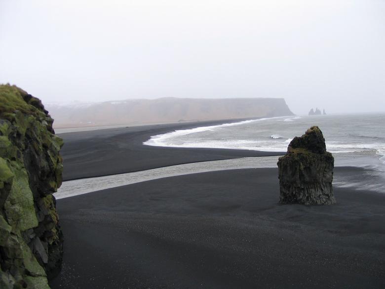 Free stock image of Black beach created by Melissa Bjarnadottir