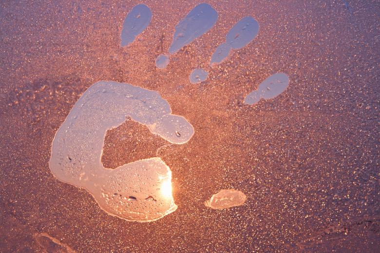 Free stock image of Hand print created by 2happy