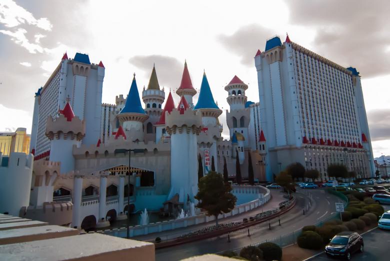 Free stock image of Las Vegas Castle Hotel created by agphotostock.com