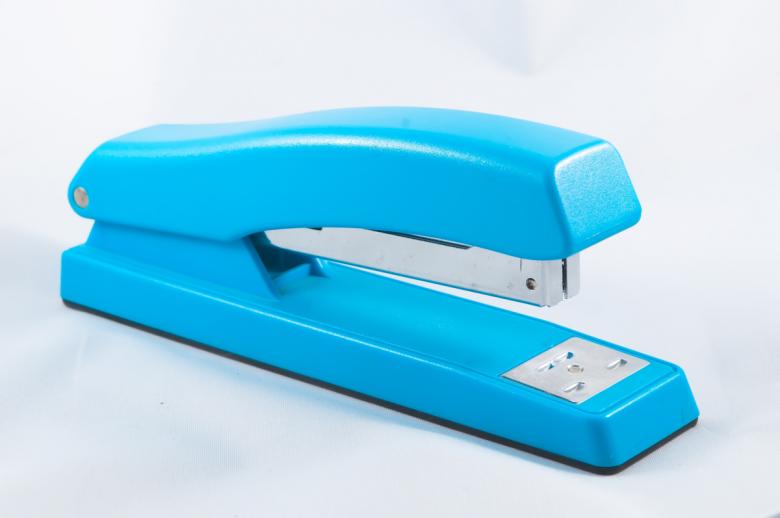 Free stock image of Blue Stapler created by agphotostock.com