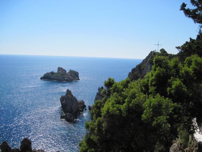 Free stock image of Island seascape in Corfu, Greece created by Boris Kyurkchiev