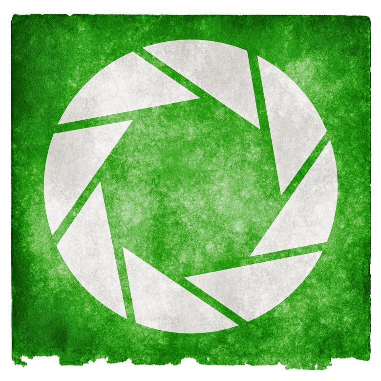 Free stock image of Lens Aperture Grunge Symbol created by Nicolas Raymond