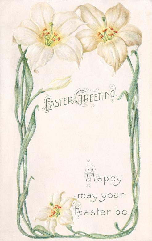 Free stock image of Antique Easter Greeting Card created by Nicolas Raymond