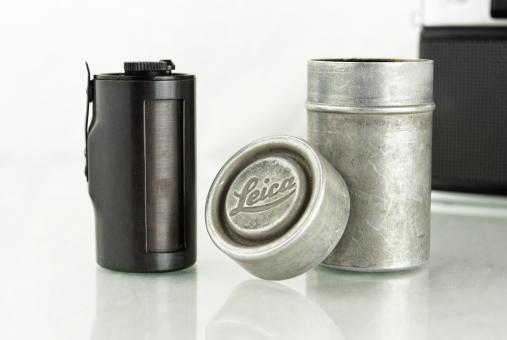 Vintage Film Canister - Free Stock Photo
