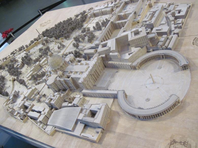 Free stock image of Vatican complex model created by Boris Kyurkchiev