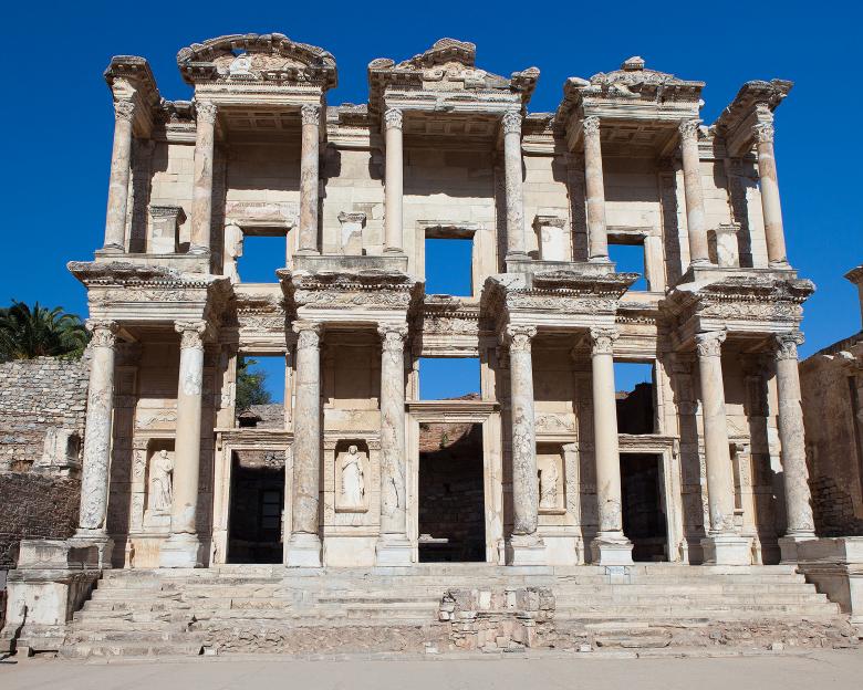 Free stock image of Library of Celsus created by Geoffrey Whiteway